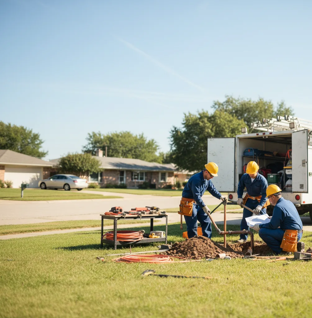 Sewer Line Repair in Prague, OK